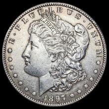 1897-S Morgan Silver Dollar CLOSELY UNCIRCULATED CLOSELY UNCIRCULATED