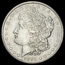 1891 Morgan Silver Dollar NICELY CIRCULATED NICELY CIRCULATED