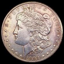 1902-S Morgan Silver Dollar CLOSELY UNCIRCULATED