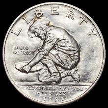 1925-S California Diamond Jubilee Half D UNCIRCULATED UNCIRCULATED