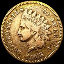 1868 Indian Head Cent LIGHTLY CIRCULATED