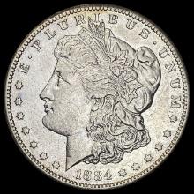1884-S Morgan Silver Dollar CLOSELY UNCIRCULATED CLOSELY UNCIRCULATED