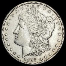 1891-CC Morgan Silver Dollar UNCIRCULATED