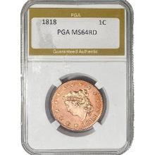 1818 Coronet Head Large Cent