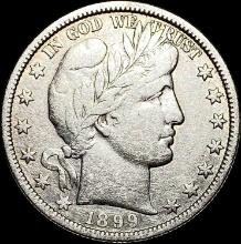 1899-O Silver Barber Half Dollar LIGHTLY CIRCULATED