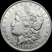 1878 Silver Morgan Dollar CLOSELY UNCIRCULATED