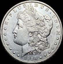 1886 Silver Morgan Dollar CLOSELY UNCIRCULATED
