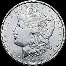 1901 Morgan Silver Dollar CLOSELY UNCIRCULATED