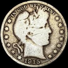 1915 Barber Half Dollar NICELY CIRCULATED