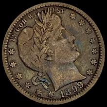 1899 Barber Quarter NEARLY UNCIRCULATED NEARLY UNCIRCULATED