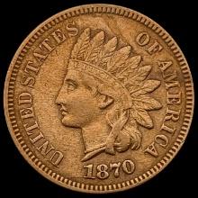 1870 Indian Head Cent CHOICE AU CHOICE AU