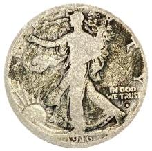 1916-D Walking Liberty Half Dollar