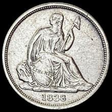1838-O Seated Liberty Dime NEARLY UNCIRCULATED NEARLY UNCIRCULATED