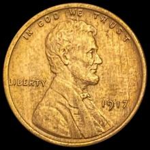 1917 RD Wheat Cent UNCIRCULATED