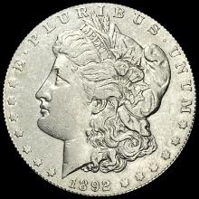 1892 Morgan Silver Dollar CLOSELY UNCIRCULATED