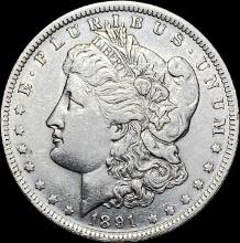 1891-O Silver Morgan Dollar LIGHTLY CIRCULATED