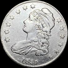 1835 Capped Bust Half Dollar NEARLY UNCIRCULATED