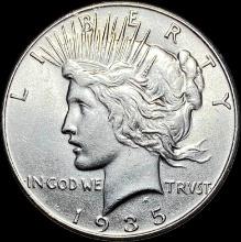 1935 Silver Peace Dollar UNCIRCULATED