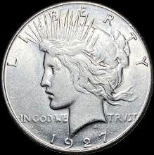1927-S Silver Peace Dollar CLOSELY UNCIRCULATED