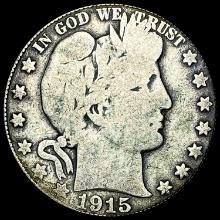 1915 Barber Half Dollar NICELY CIRCULATED