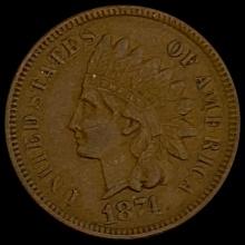 1874 Indian Head Cent CLOSELY UNCIRCULATED CLOSELY UNCIRCULATED