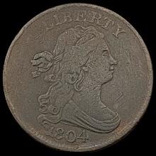 1804 Draped Bust Half Cent LIGHTLY CIRCULATED LIGHTLY CIRCULATED