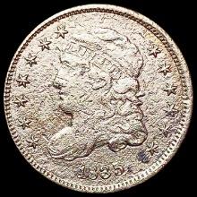1835 Capped Bust Half Dime LIGHTLY CIRCULATED