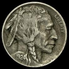 1924-D Buffalo Nickel LIGHTLY CIRCULATED