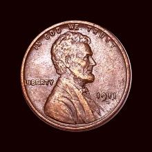 1911-D Wheat Cent CLOSELY UNCIRCULATED