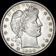 1900 Barber Half Dollar UNCIRCULATED