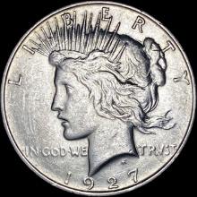 1927-S Silver Peace Dollar CLOSELY UNCIRCULATED