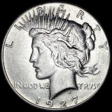 1927 Peace Silver Dollar ABOUT UNCIRCULATED