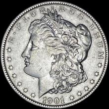 1901 Morgan Silver Dollar NEARLY UNCIRCULATED