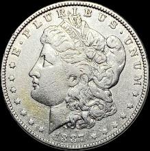1887 Morgan Silver Dollar LIGHTLY CIRCULATED