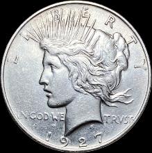1927-S Silver Peace Dollar UNCIRCULATED