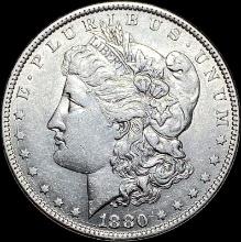 1880 Morgan Silver Dollar NEARLY UNCIRCULATED