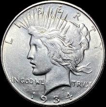 1934 Peace Silver Dollar UNCIRCULATED