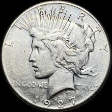 1927 Silver Peace Dollar CLOSELY UNCIRCULATED