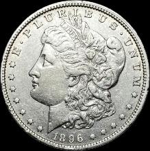 1896 Silver Morgan Dollar CLOSELY UNCIRCULATED