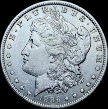 1886-O Silver Morgan Dollar CHOICE AU