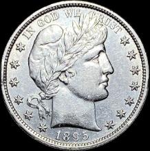 1895 Silver Half Dollar (Barber) UNCIRCULATED