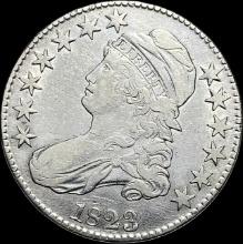 1823 Capped Bust Half Dollar LIGHTLY CIRCULATED