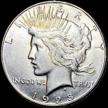 1928-S Silver Peace Dollar UNCIRCULATED
