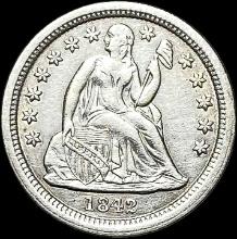 1842 Seated Liberty Dime UNCIRCULATED