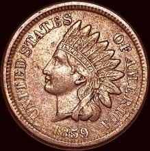 1859 Indian Head Cent CLOSELY UNCIRCULATED