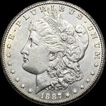 1887-S Silver Morgan Dollar CLOSELY UNCIRCULATED