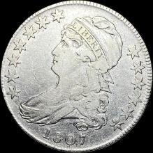 1807 Capped Bust Half Dollar LIGHTLY CIRCULATED