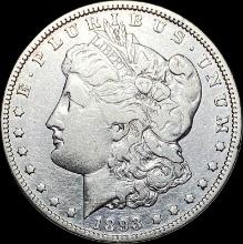 1893-S Silver Morgan Dollar LIGHTLY CIRCULATED