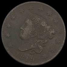 1819 Coronet Head Large Cent NICELY CIRCULATED