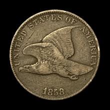 1858 Flying Eagle Cent LIGHTLY CIRCULATED